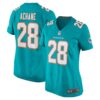 Devon Achane Miami Dolphins Nike Women's Player Game Jersey - Aqua