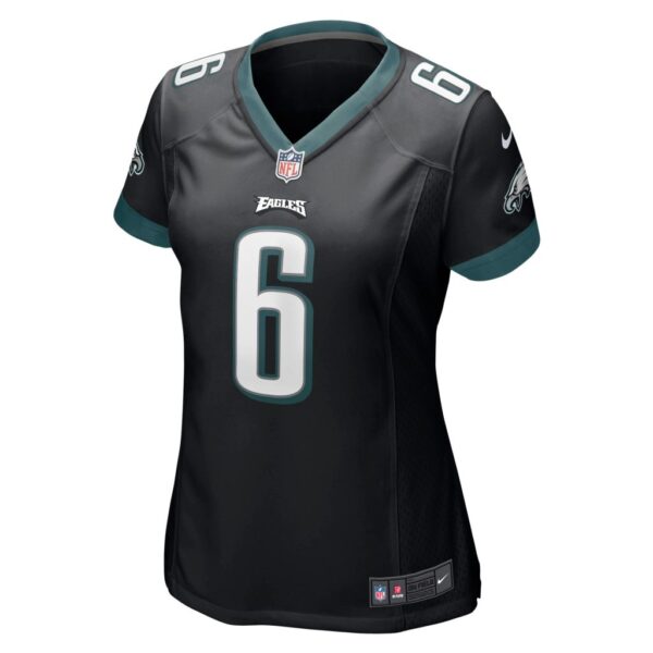 Women's Philadelphia Eagles DeVonta Smith Nike Black Game Jersey