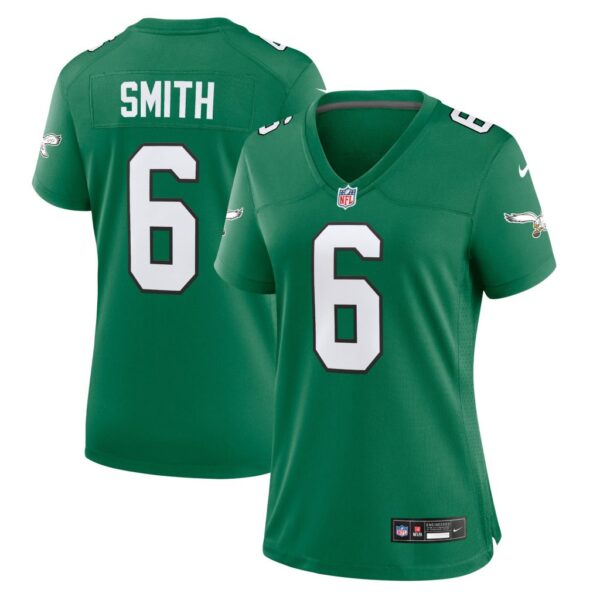 DeVonta Smith Philadelphia Eagles Nike Women's Player Jersey - Kelly Green