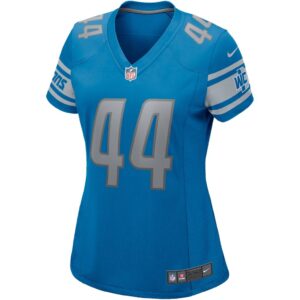 Women's Detroit Lions Dick LeBeau Nike Blue Game Retired Player Jersey