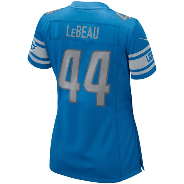 Women's Detroit Lions Dick LeBeau Nike Blue Game Retired Player Jersey