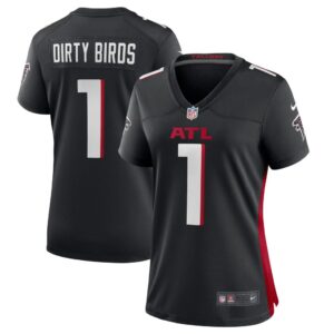 Women's Atlanta Falcons Dirty Birds Nike Black Game Jersey