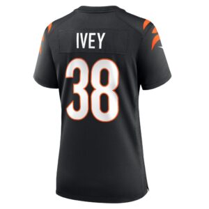 DJ Ivey Cincinnati Bengals Nike Women's Team Game Jersey - Black