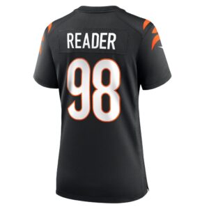 Women's Cincinnati Bengals D.J. Reader Nike Black Game Jersey