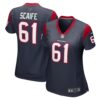 DJ Scaife Jr Houston Texans Nike Women's Team Game Jersey - Navy