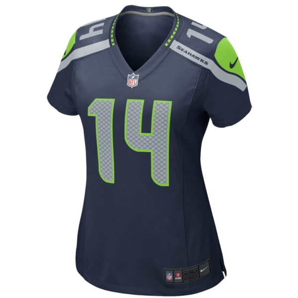 Women's Nike DK Metcalf College Navy Seattle Seahawks Game Player Jersey