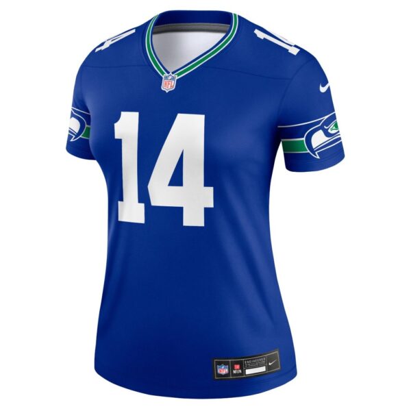 DK Metcalf Seattle Seahawks Nike Women's Alternate Legend Jersey - Royal