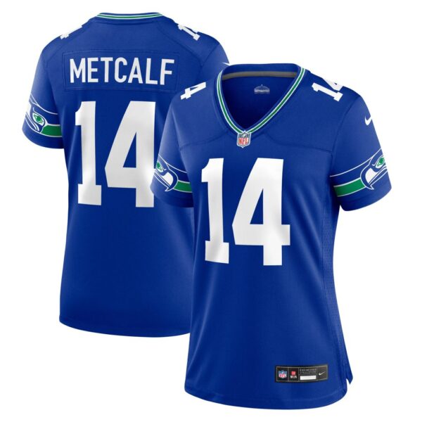 DK Metcalf Seattle Seahawks Nike Women's Player Jersey - Royal