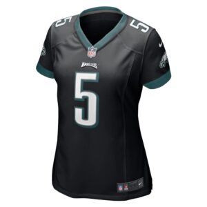 Women's Philadelphia Eagles Donovan McNabb Nike Black Retired Player Jersey