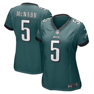 Women's Philadelphia Eagles Donovan McNabb Nike Midnight Green Retired Player Jersey