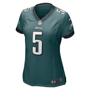 Women's Philadelphia Eagles Donovan McNabb Nike Midnight Green Retired Player Jersey