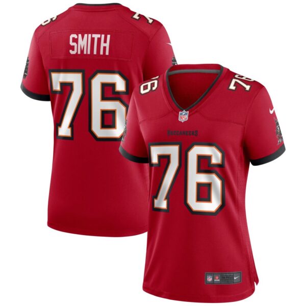 Women's Tampa Bay Buccaneers Donovan Smith Nike Red Game Jersey