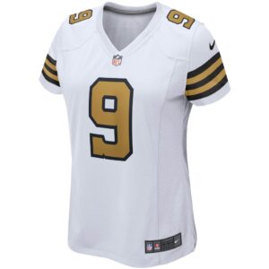 Women's Nike Drew Brees White New Orleans Saints Alternate Game Jersey