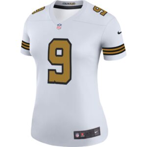 Drew Brees New Orleans Saints Nike Women's Color Rush Legend Jersey - White