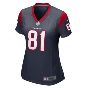 Women's Houston Texans Drew Estrada Nike Navy Game Player Jersey