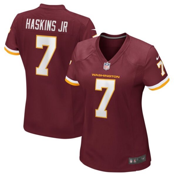 Women's Nike Dwayne Haskins Burgundy Washington Football Team Game Jersey