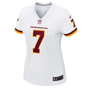 Women's Nike Dwayne Haskins White Washington Football Team Game Jersey