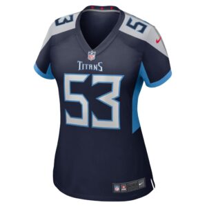 Women's Tennessee Titans Dylan Cole Nike Navy Game Player Jersey