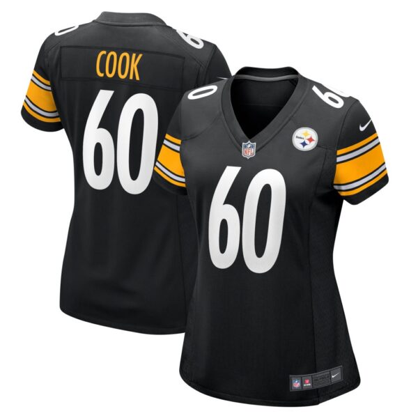 Dylan Cook Pittsburgh Steelers Nike Women's Game Jersey - Black