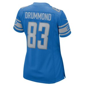 Dylan Drummond Detroit Lions Nike Women's Team Game Jersey - Blue