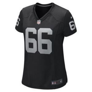 Women's Las Vegas Raiders Dylan Parham Nike Black Game Player Jersey