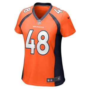 Women's Denver Broncos Dylan Parham Nike Orange Game Player Jersey