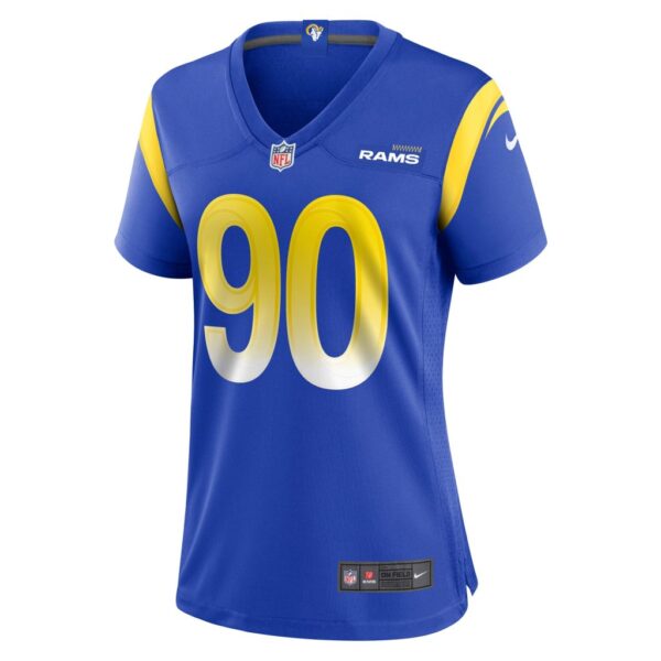 Women's Los Angeles Rams Earnest Brown IV Nike Royal Game Player Jersey