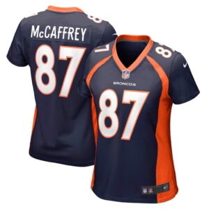 Women's Denver Broncos Ed McCaffrey Nike Navy Retired Player Jersey