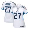 Women's Tennessee Titans Eddie George Nike White Retired Game Jersey