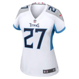 Women's Tennessee Titans Eddie George Nike White Retired Game Jersey