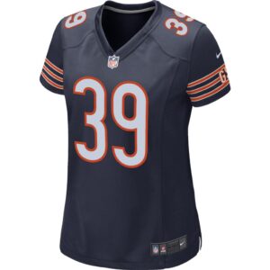 Eddie Jackson Chicago Bears Nike Women's Team Jersey - Navy