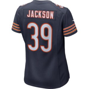 Eddie Jackson Chicago Bears Nike Women's Team Jersey - Navy