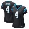 Women's Carolina Panthers Eddy Pineiro Nike Black Game Player Jersey