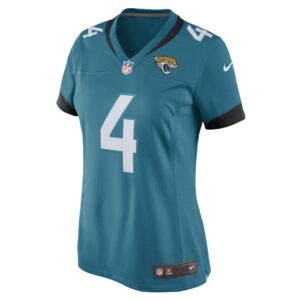 Women's Jacksonville Jaguars E.J. Perry Nike Teal Game Player Jersey