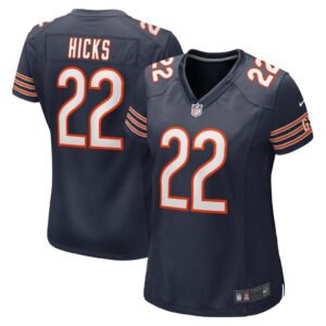 Elijah Hicks Chicago Bears Nike Women's Team Game Jersey - Navy