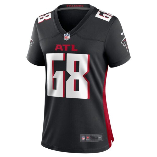 Women's Atlanta Falcons Elijah Wilkinson Nike Black Game Jersey