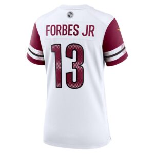 Women's Washington Commanders Emmanuel Forbes Jr. Nike White Away Game Jersey