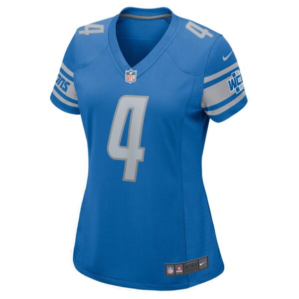 Women's Detroit Lions Emmanuel Moseley Nike Blue Game Jersey