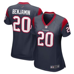 Women's Houston Texans Eno Benjamin Nike Navy Game Player Jersey