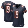 Women's Chicago Bears Equanimeous St. Brown Nike Navy Game Player Jersey