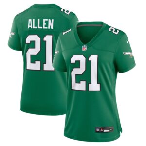 Eric Allen Philadelphia Eagles Nike Women's Alternate Game Jersey - Kelly Green