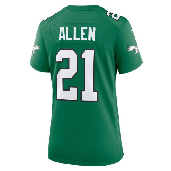 Eric Allen Philadelphia Eagles Nike Women's Alternate Game Jersey - Kelly Green