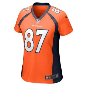 Women's Denver Broncos Eric Tomlinson Nike Orange Game Player Jersey