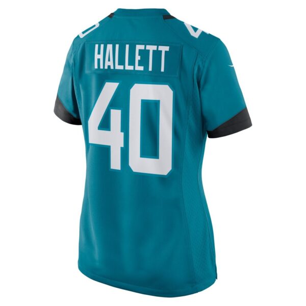 Erick Hallett Jacksonville Jaguars Nike Women's Game Jersey - Teal