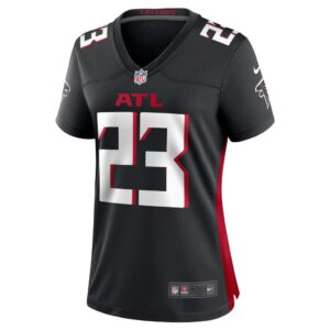 Women's Atlanta Falcons Erik Harris Nike Black Game Player Jersey