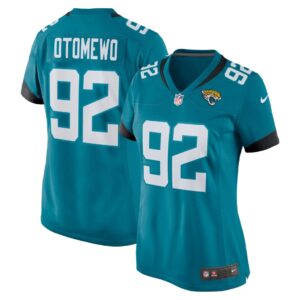 Esezi Otomewo Jacksonville Jaguars Nike Women's Team Game Jersey - Teal