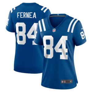 Women's Indianapolis Colts Ethan Fernea Nike Royal Player Game Jersey