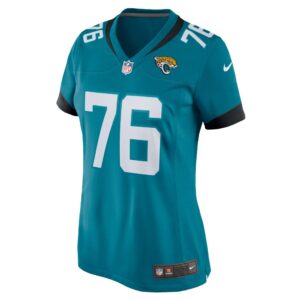 Ezra Cleveland Jacksonville Jaguars Nike Women's Game Jersey - Teal