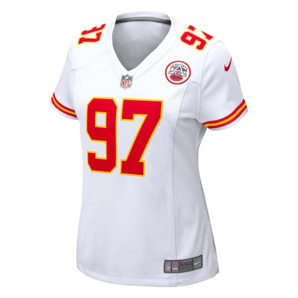 Women's Kansas City Chiefs Felix Anudike-Uzomah Nike White Team Game Jersey