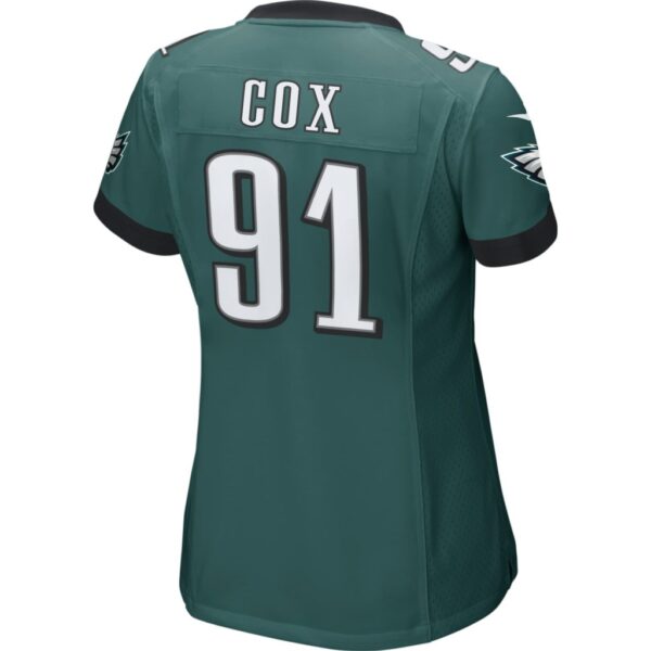 Women's Philadelphia Eagles Fletcher Cox Nike Green Game Jersey